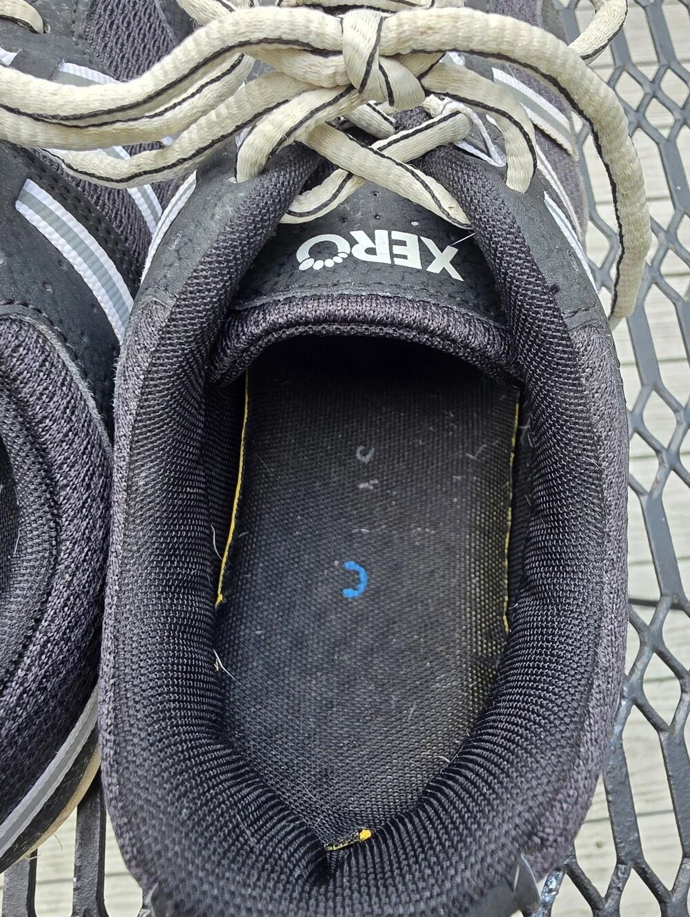 Women's Gently Used Prio Xero Black And White Shoes